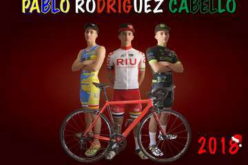 El ciclista Pablo Rodríguez anota una espectacular temporada en 2018 (Fotos cedidas por el Club Atlefulca)